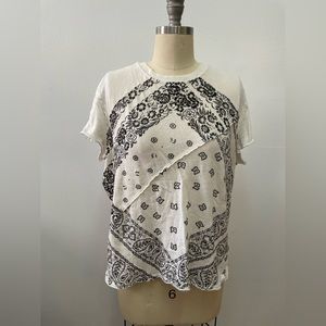 Freepeople bandana print tee